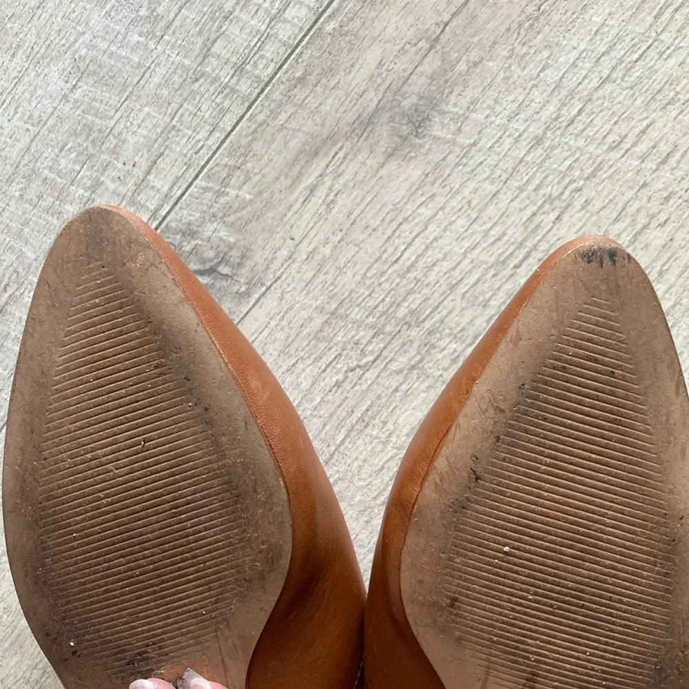 Madewell Women's Gemma Leather Mules Sz 6 - Picture 4 of 5